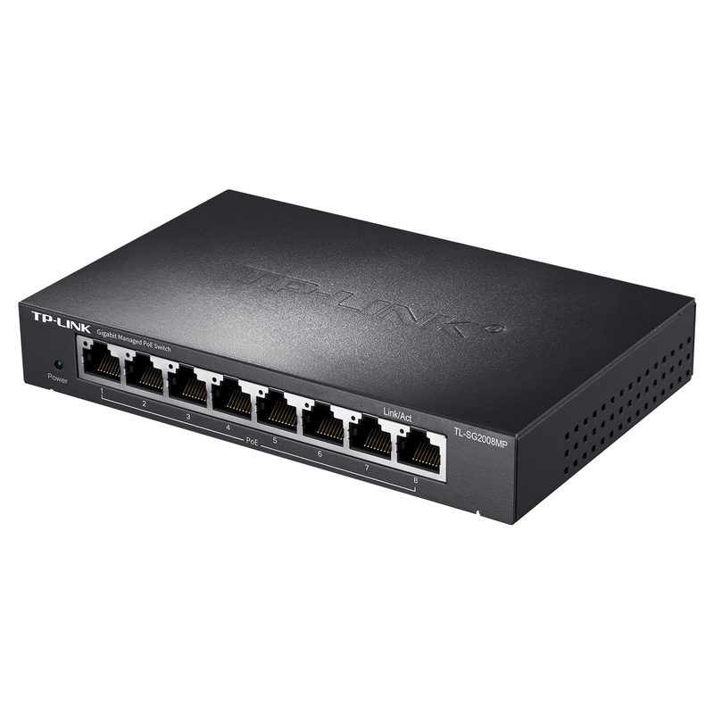 8 port Full gigabit cloud-managed PoE switches
