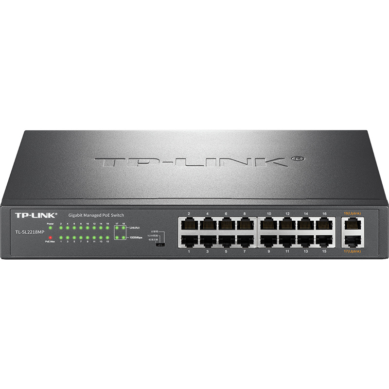 18 port Gigabit Uplink Cloud Management PoE Switches
