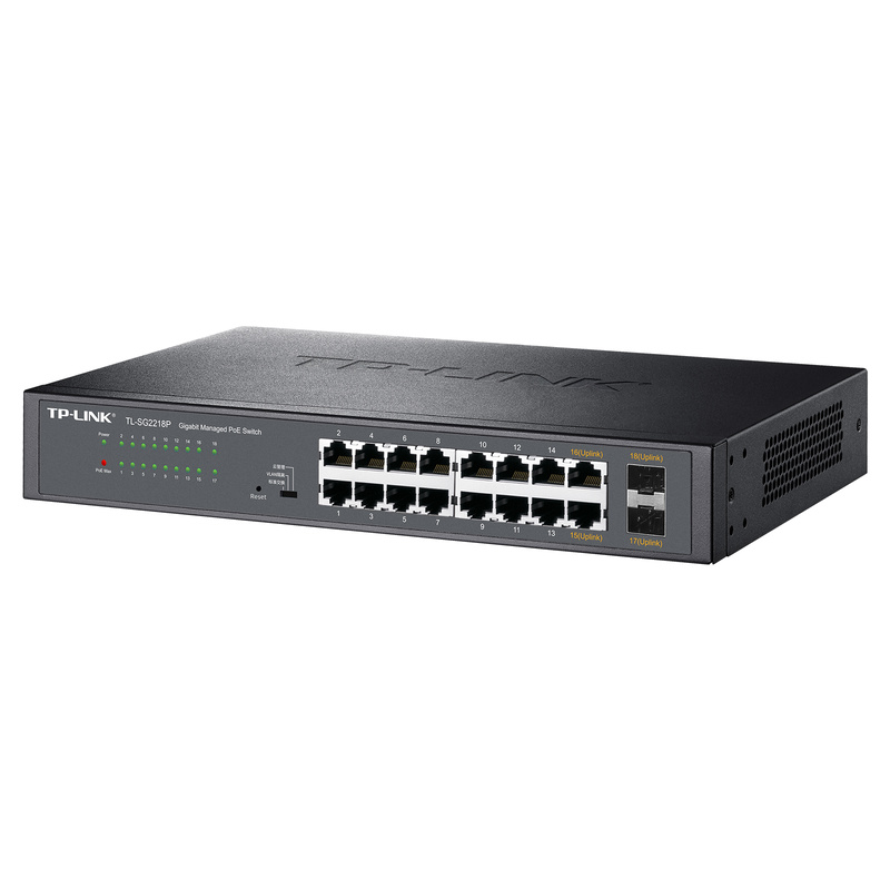 16 x 10/100/1000Base-T RJ45 ports Full gigabit cloud-managed PoE switches