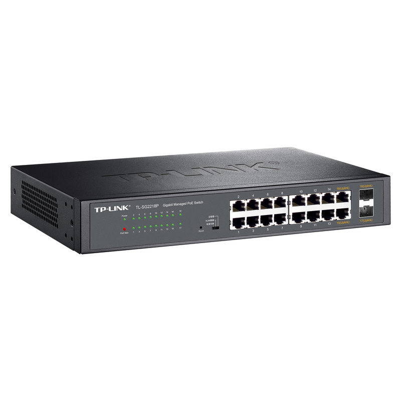16 x 10/100/1000Base-T RJ45 ports Full gigabit cloud-managed PoE switches