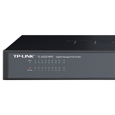 18 port Full gigabit cloud-managed PoE switches