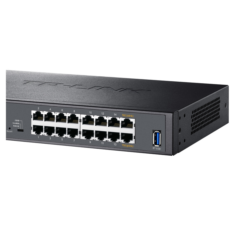 16 port Full gigabit cloud-managed PoE switches