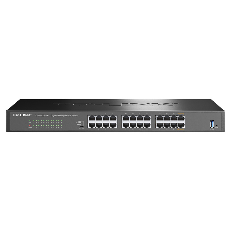 24 port Full gigabit cloud-managed PoE switches
