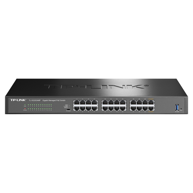 24 port Full gigabit cloud-managed PoE switches