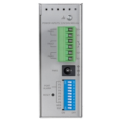 8 port Layer 2 manages industrial switches