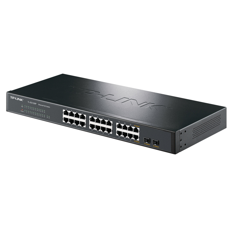 26 port Full Gigabit Ethernet PoE switch