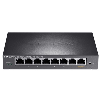 8-port Gigabit VLAN switch