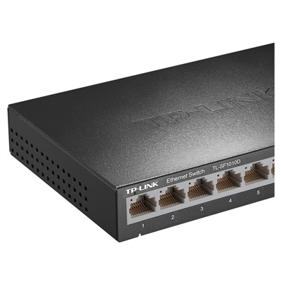 10-port 100 Gigabit Ethernet switch