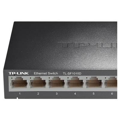 10-port 100 Gigabit Ethernet switch