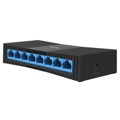 8 x 10/100M adaptive RJ45 ports switch