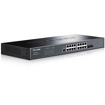 18 port Full gigabit network management switch
