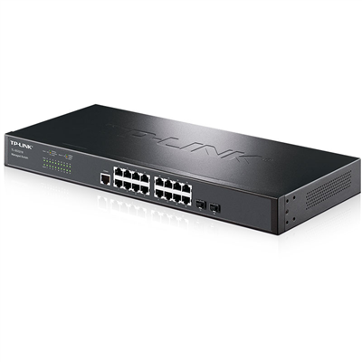 18 port Full gigabit network management switch