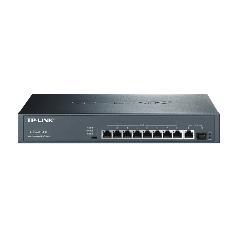 TL-SG2210PE JetStream 8-Port Gigabit PoE+ Managed Switch TP-Link