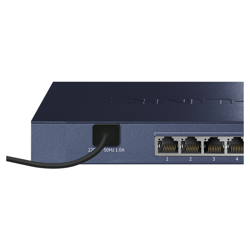 9 port Full Gigabit Ethernet PoE switch