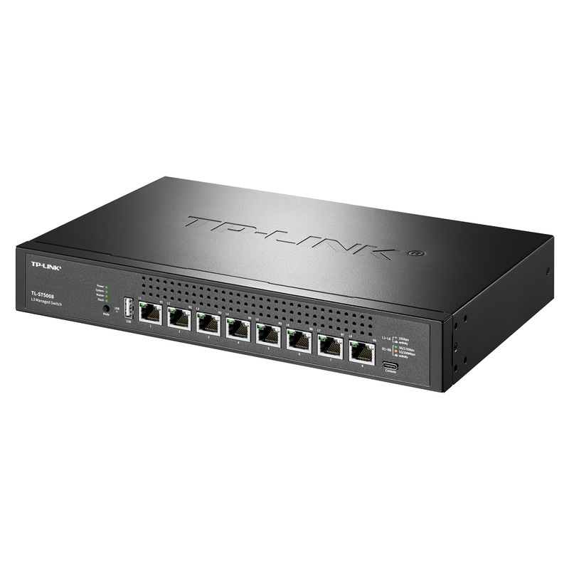8 port Full 10 Gigabit Layer 3 network management switches