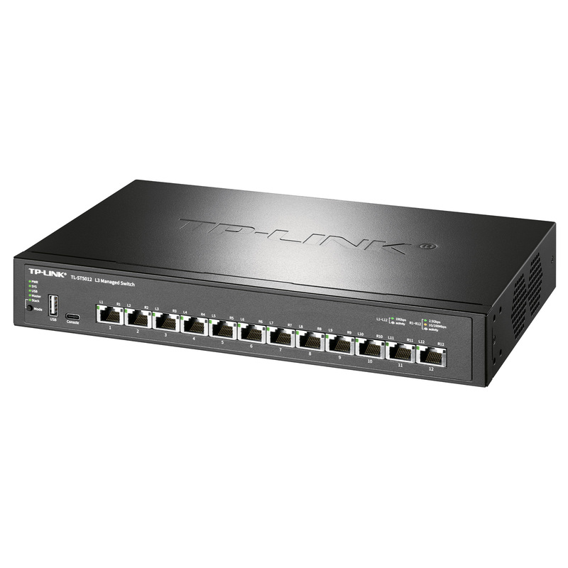 12 port Full 10 Gigabit Layer 3 network management switches