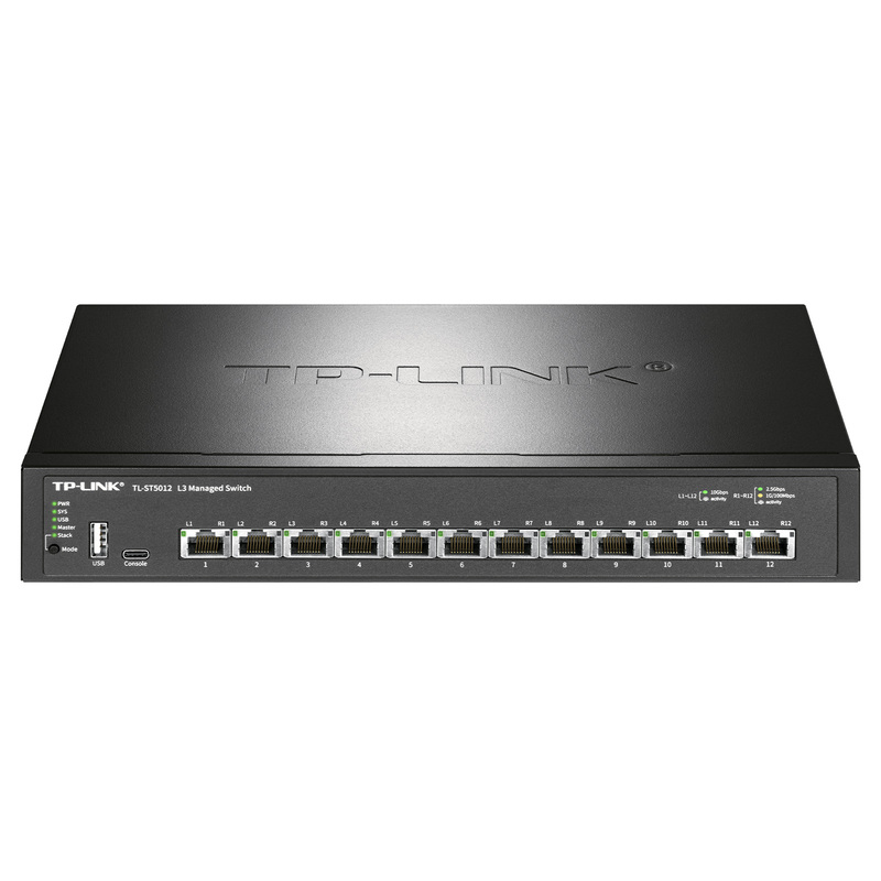 12 port Full 10 Gigabit Layer 3 network management switches