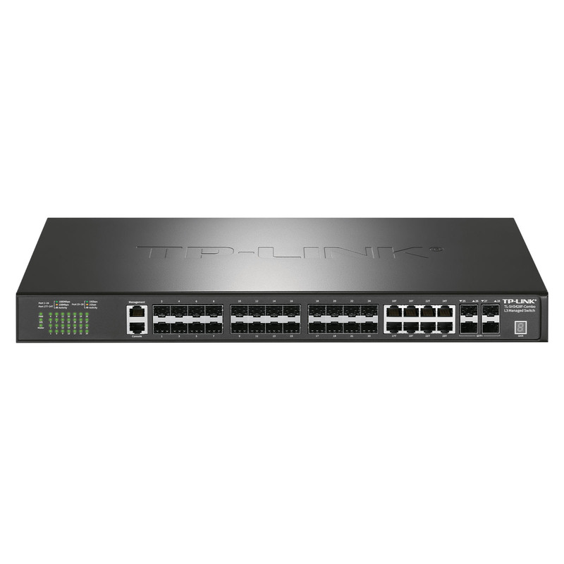 28 port 10 Gigabit uplink stacked Layer 3 NMS switches