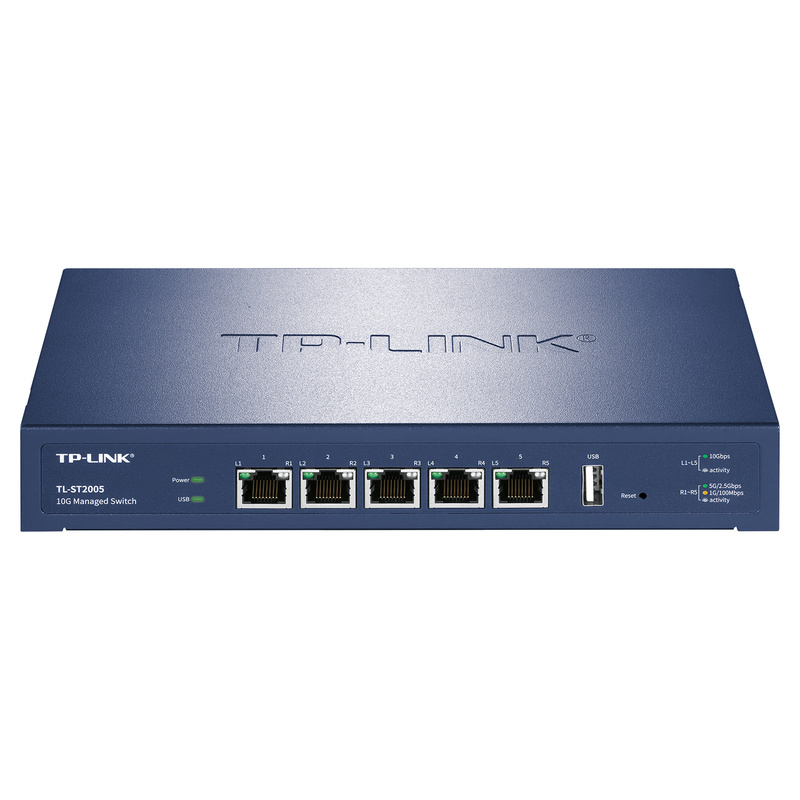5 port Full 10 Gigabit cloud management switches