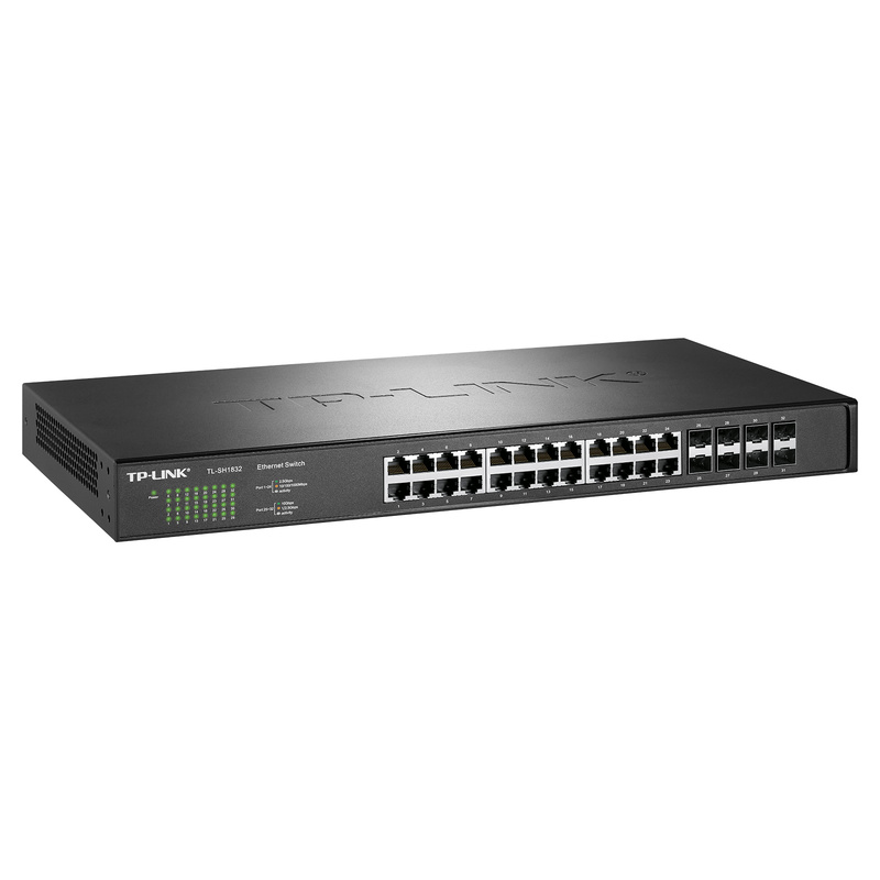 8 10 Gigabit uplink SFP+ optical ports uplink Ethernet switches