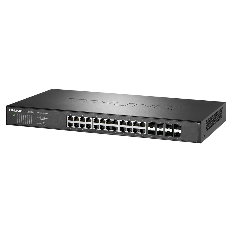 8 10 Gigabit uplink SFP+ optical ports uplink Ethernet switches